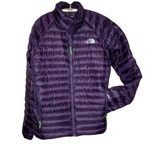 purple jacket north face